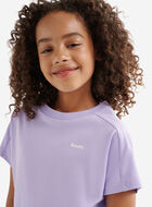 T-shirt ample en molleton Nuage estival pour fille