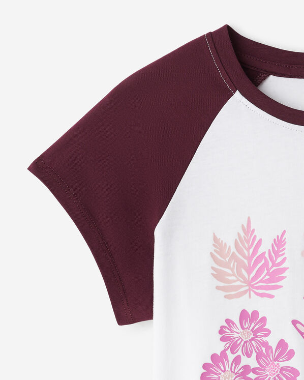 T-shirt &agrave; motif floral Olivia pour filles