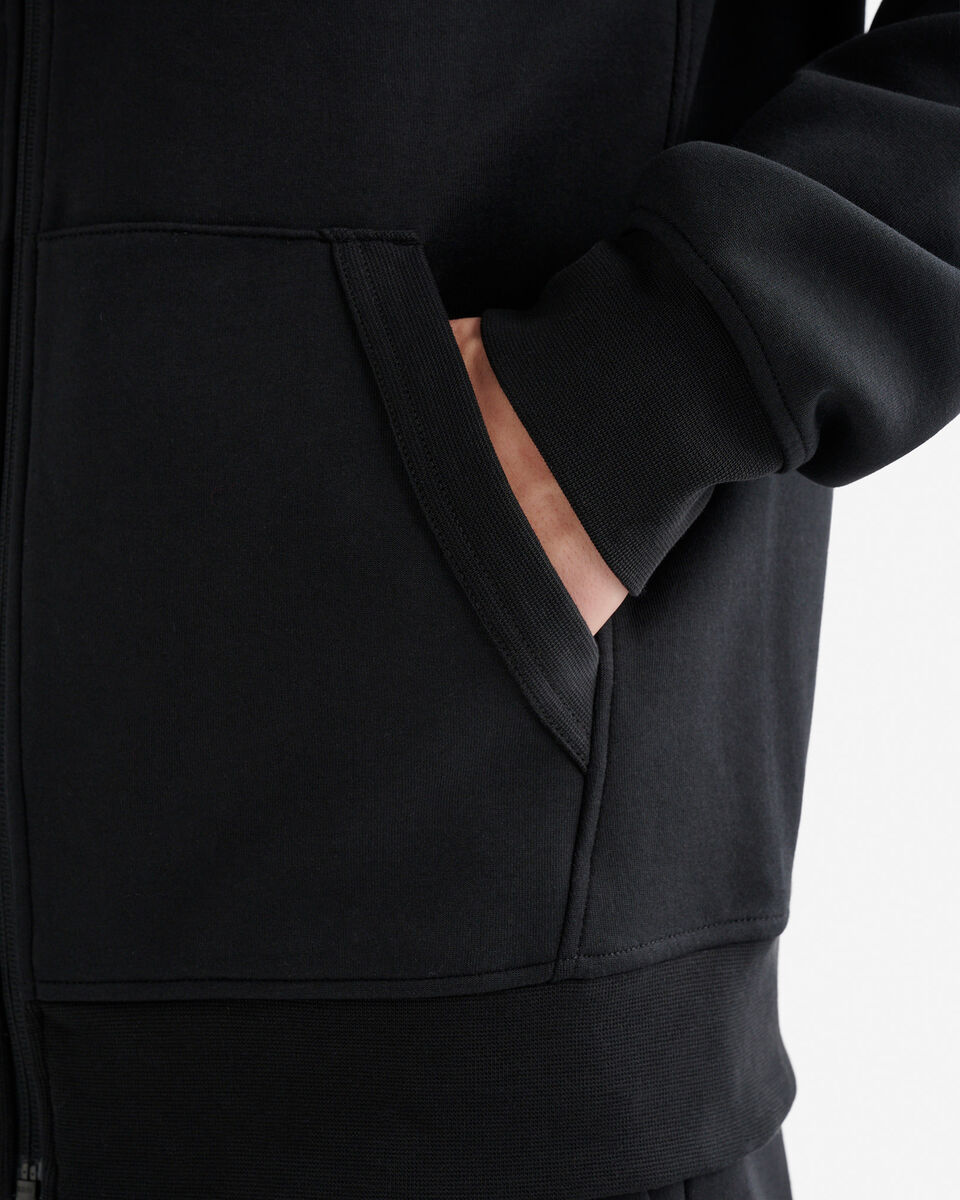 Chandail à capuchon et glissière en tissu interlock Recover