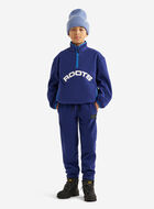 Chandail sport à col à demi-glissière en micromolleton pour enfants