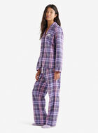 Womens Plaid Pajama Set