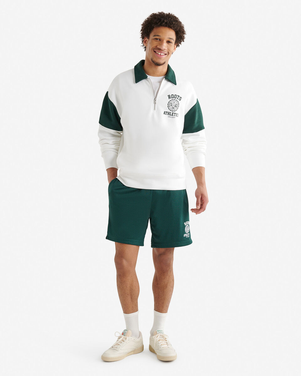 Legacy Crest Half Zip Polo