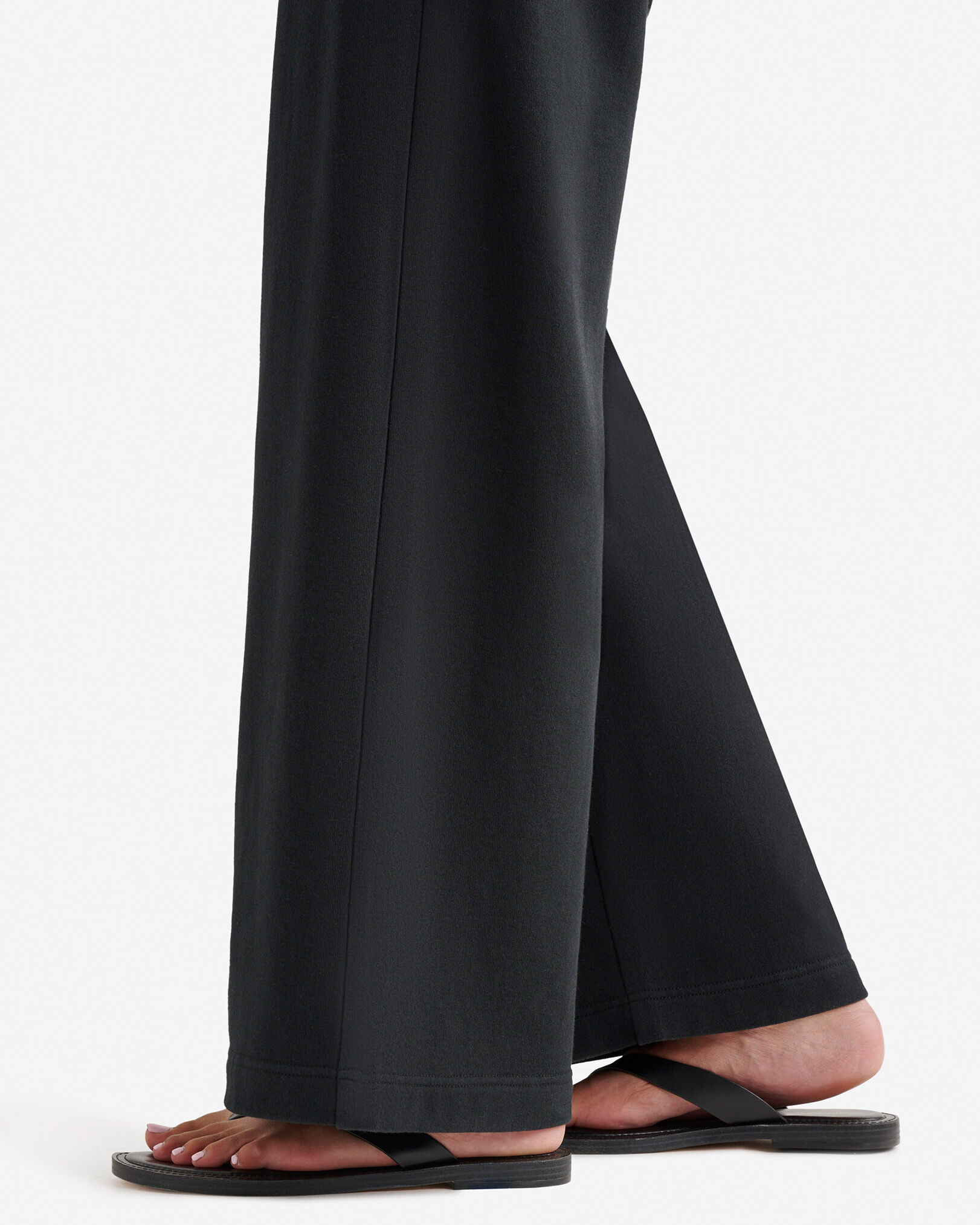 Organic Cooper Wide Leg Sweatpant