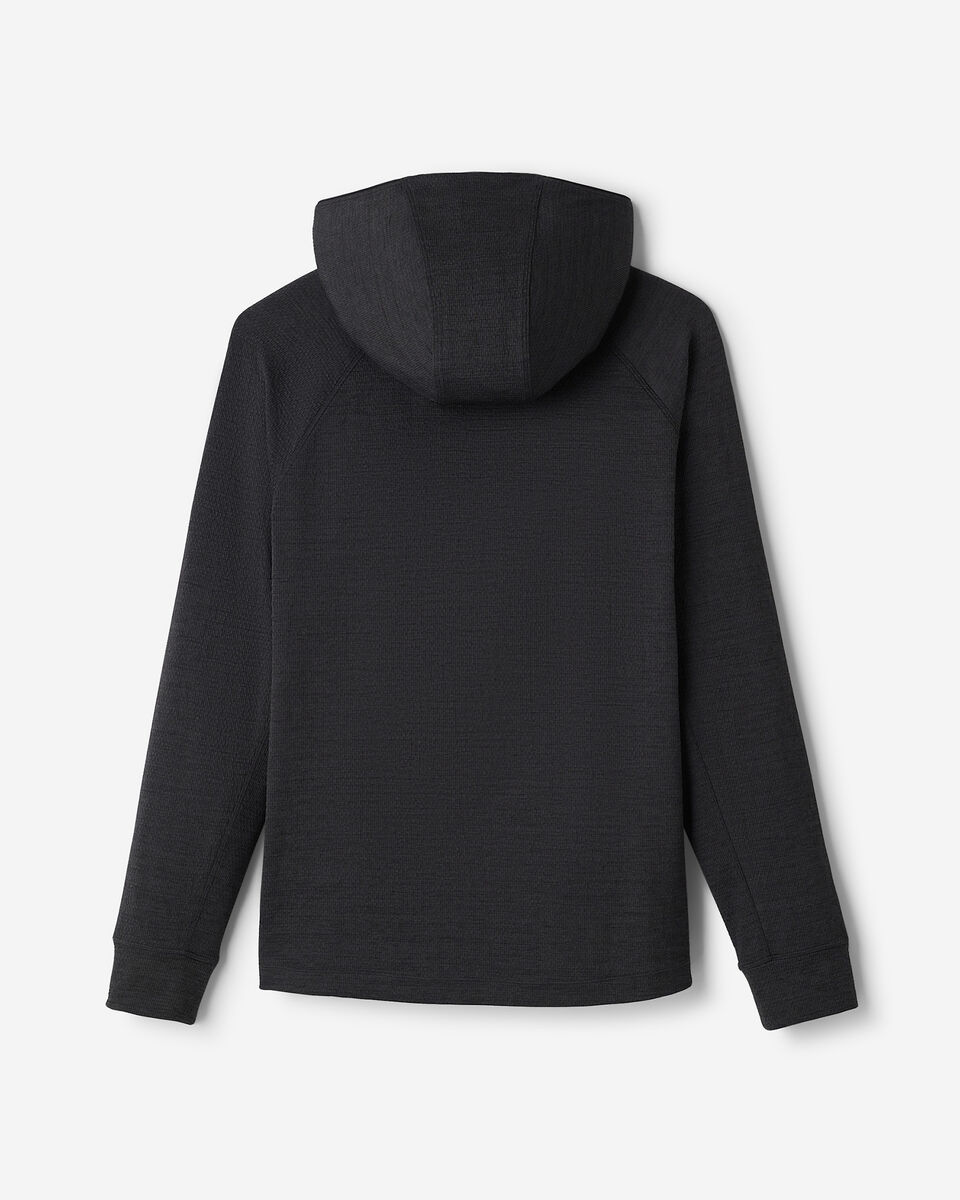 Chandail sport textur&eacute; &agrave; capuchon et glissi&egrave;re 