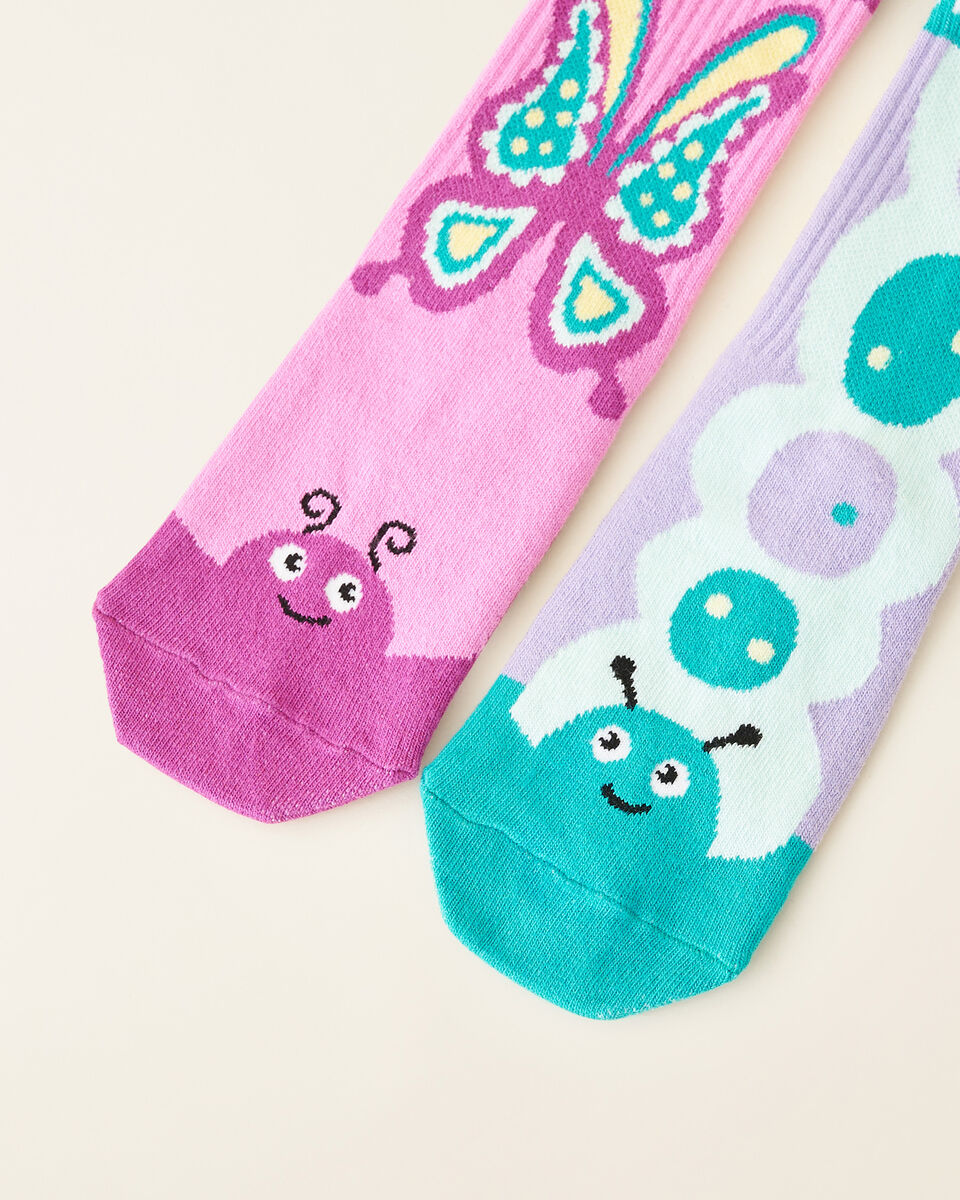 Kid Glow Critter Sock 2 Pack
