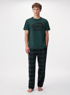 Mens Cooper Plaid Fill T-Shirt