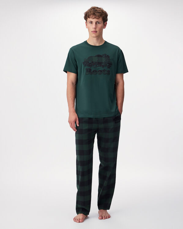 Mens Cooper Plaid Fill T-Shirt