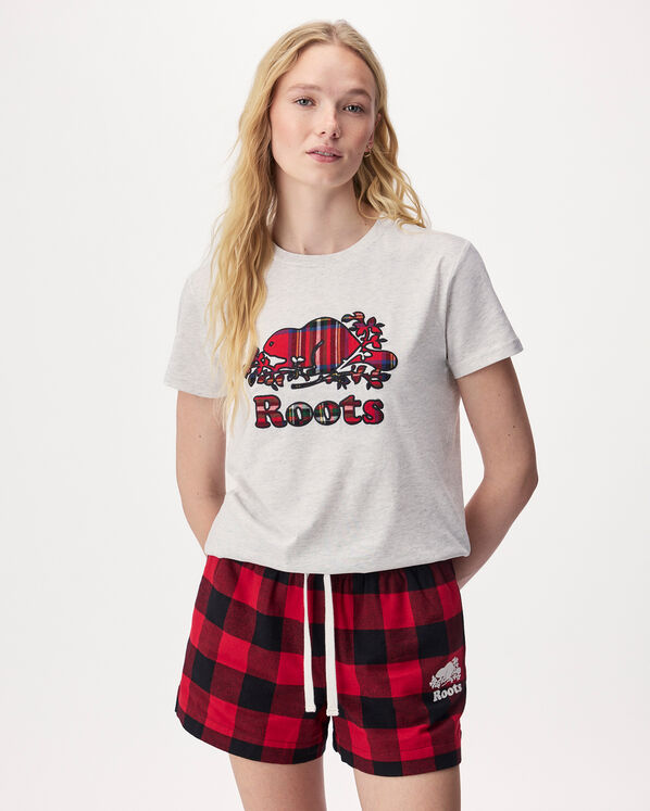 Womens Cooper Plaid T-Shirt
