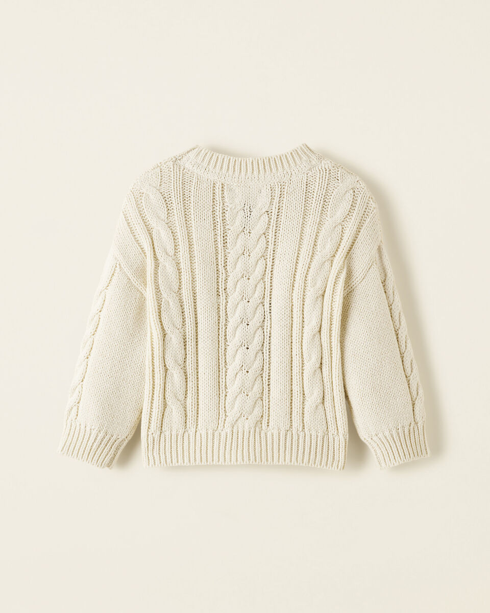 Baby Cable Crew Sweater