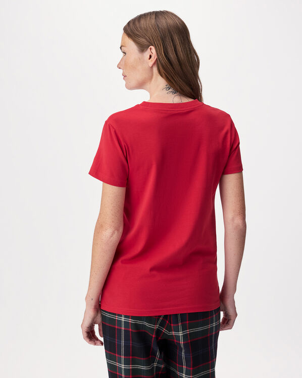 Womens Cooper Plaid T-Shirt