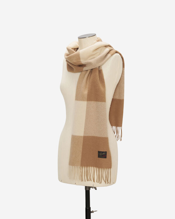 Plaid Wool Scarf