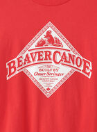 Kids Beaver Canoe Relaxed T-Shirt