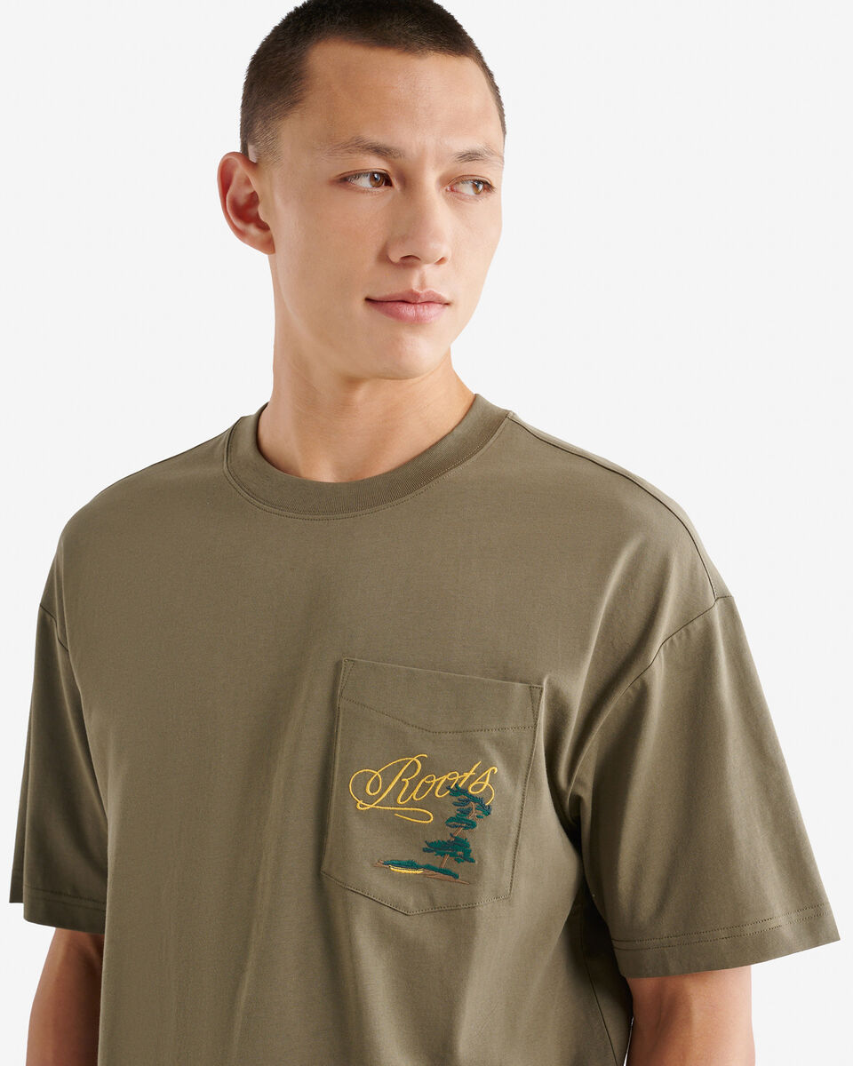 Mens Pocket Trail Relaxed T- Shirt