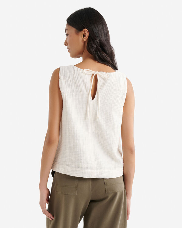 Camisole en gaze de coton Isla