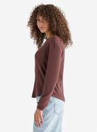 Waffle Long Sleeve Top