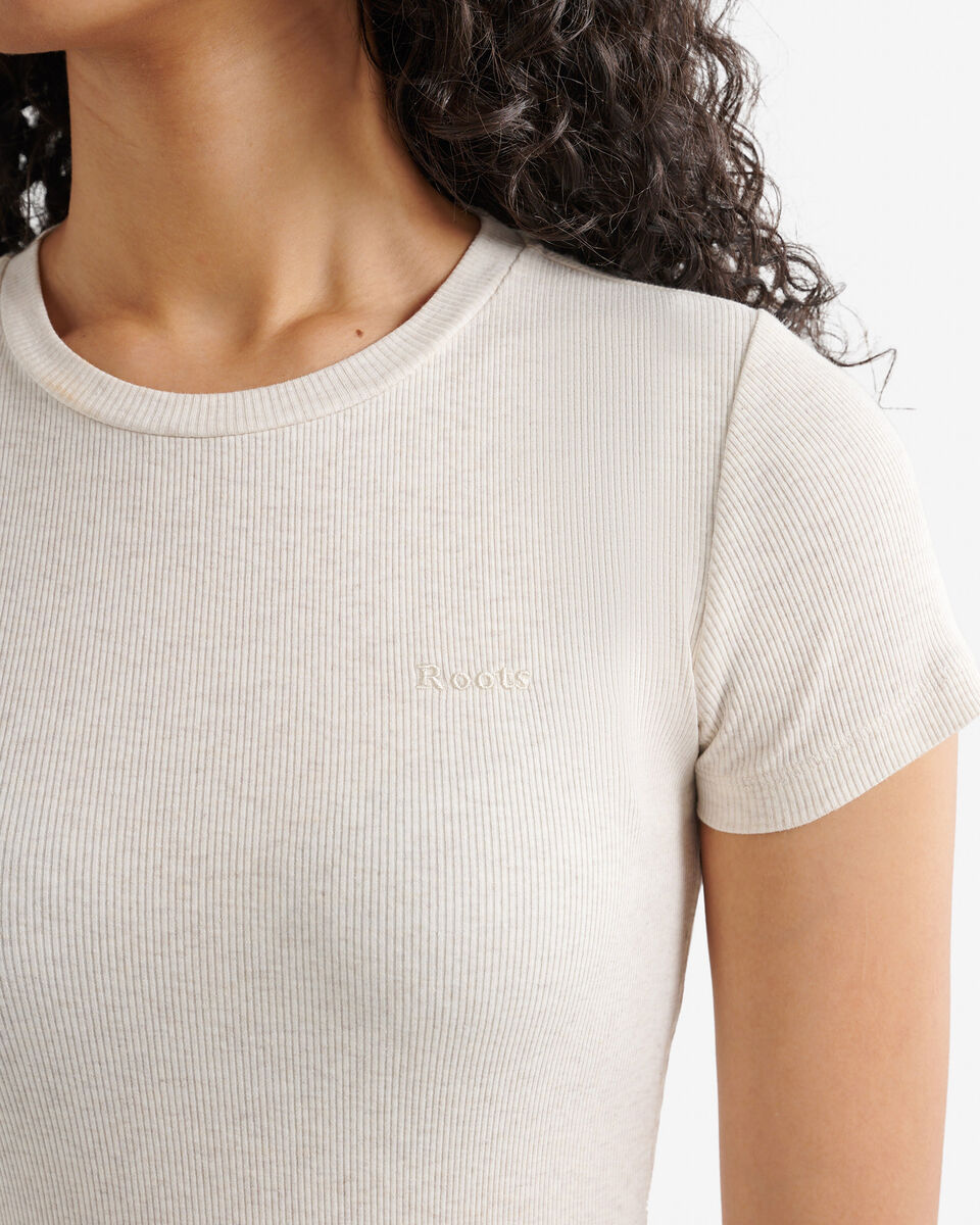 Roam Rib Fitted Short Sleeve Top