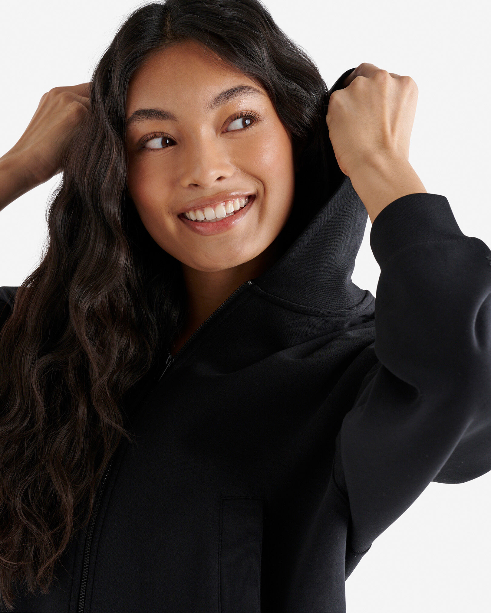 Recover Essential Interlock Full Zip Hoodie