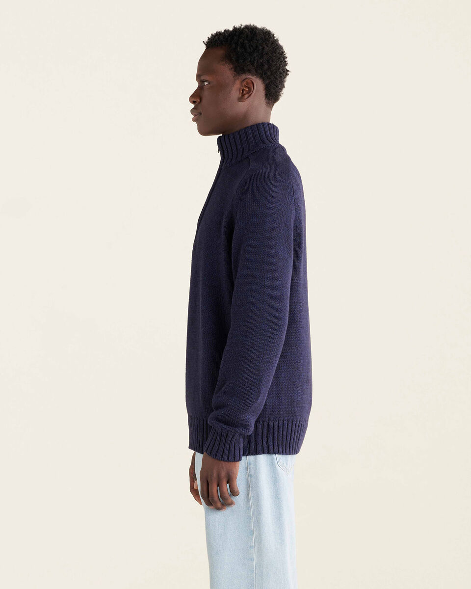Robson Relaxed Half Zip Stein Sweater