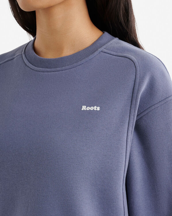 Chandail &agrave; col rond en molleton estival Nuage