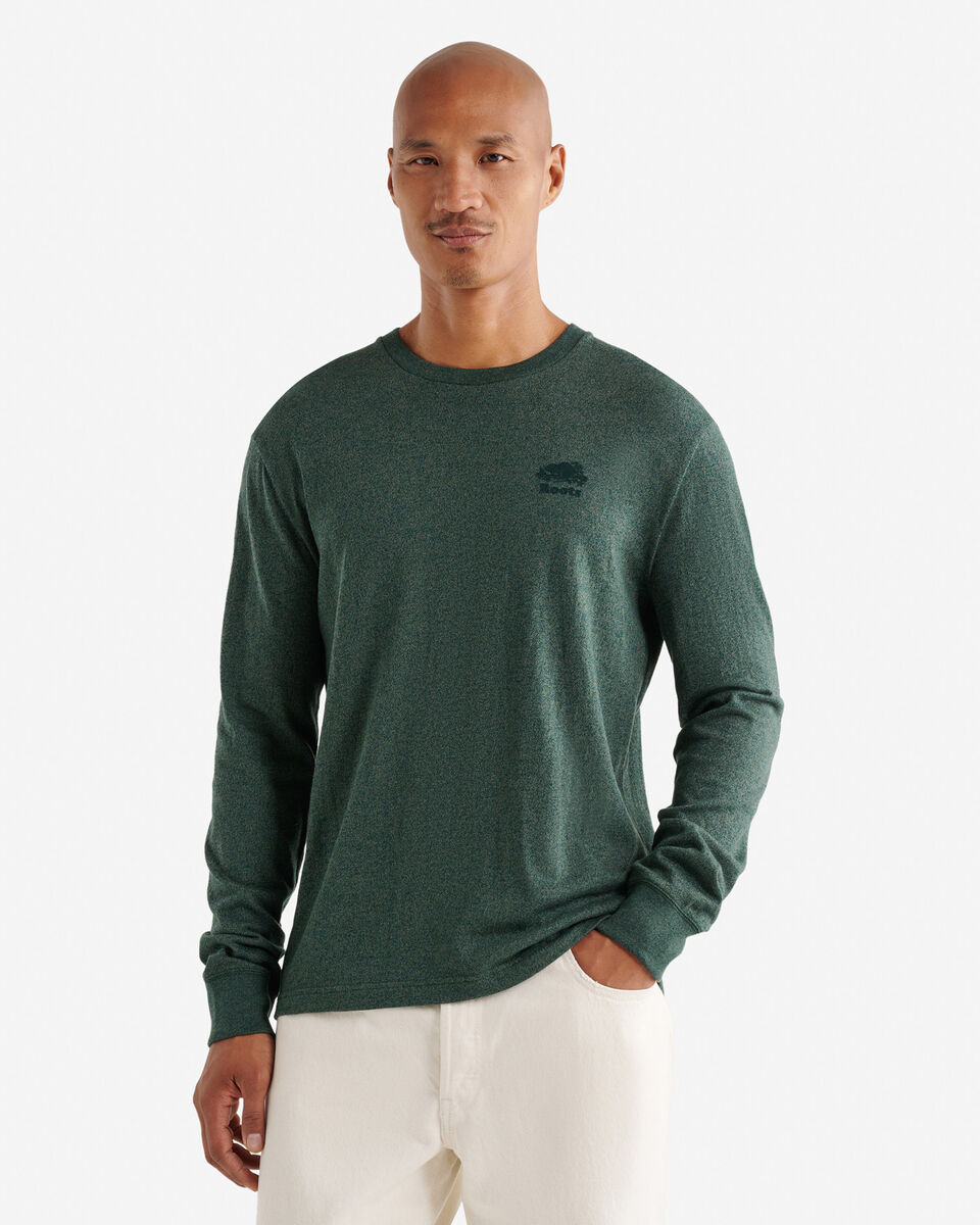 Mens Organic Perfect Pepper Long Sleeve T-Shirt