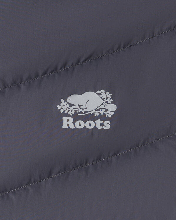 Blouson compressible en duvet Roots pour enfants Blouson compressible en duvet Roots pour enfants