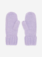 Mitaines en tricot torsad&eacute; Olivia pour adulte