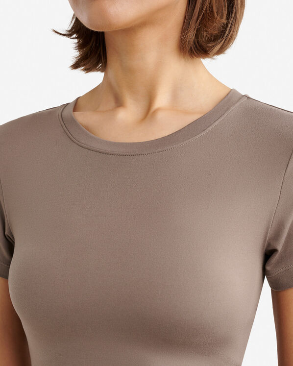 Renew Knit Crop T-Shirt