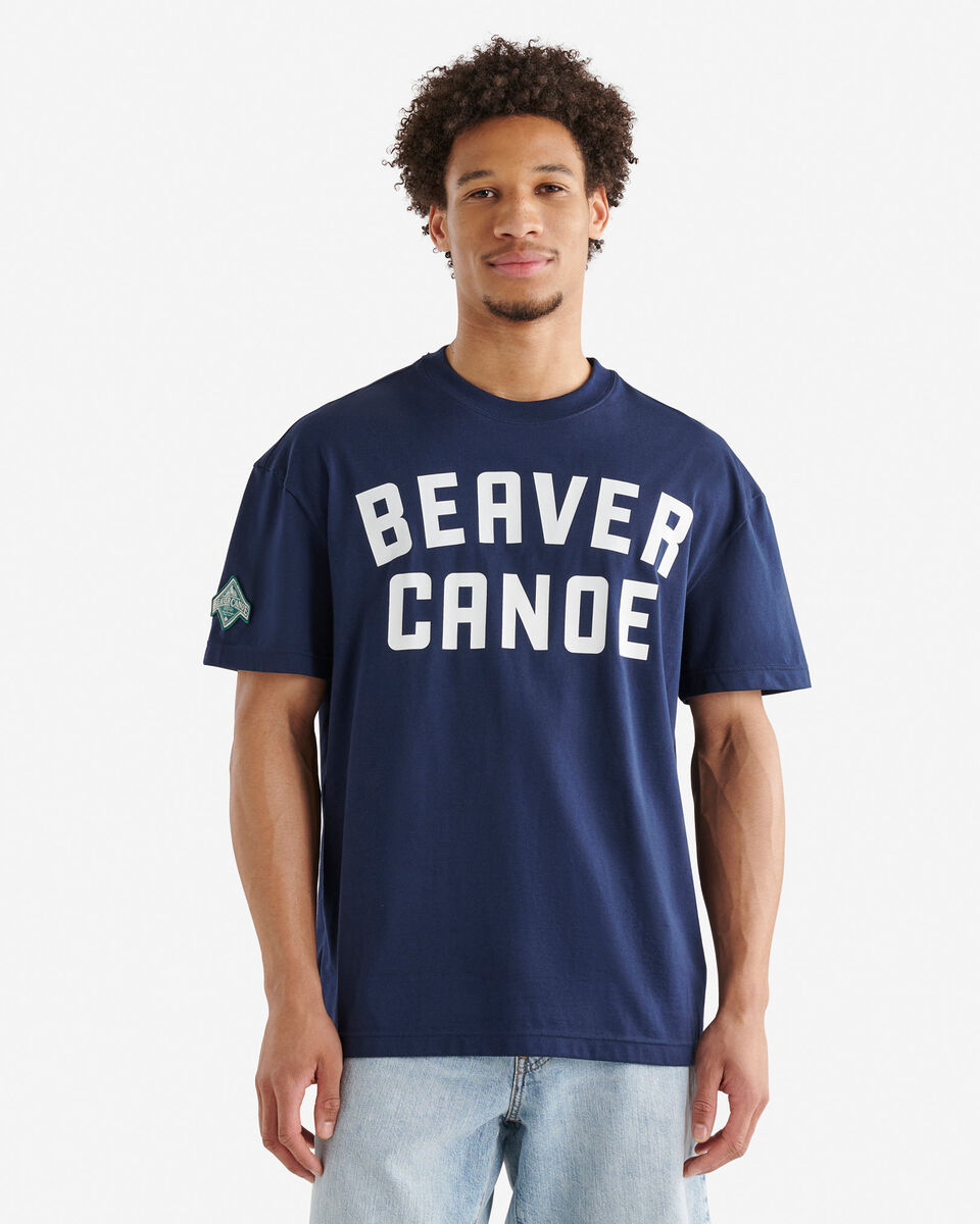 T-shirt décontracté Beaver Canoe pour homme 