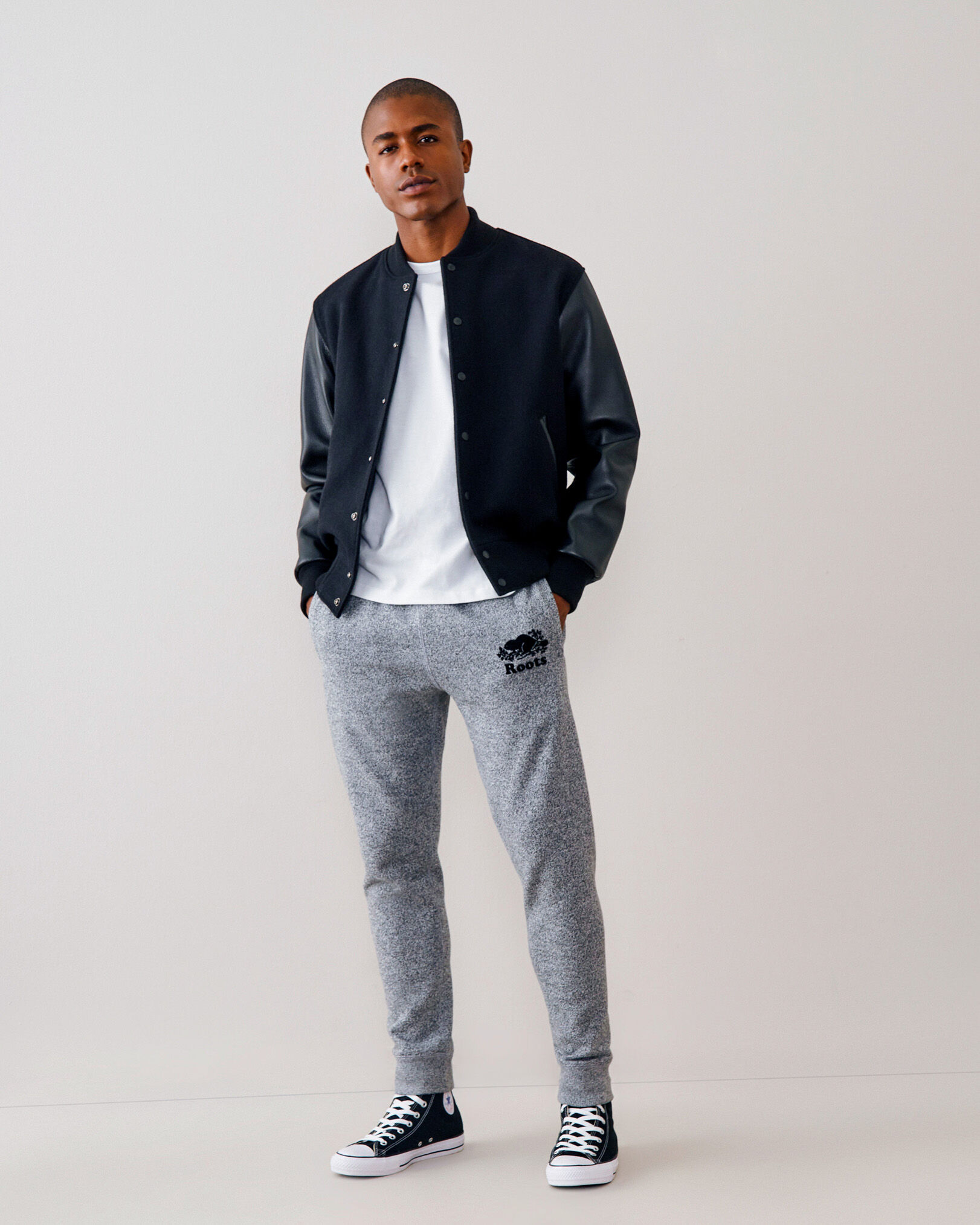 Park Slim Sweatpant Short 27 Inch Inseam Sweatpants Roots