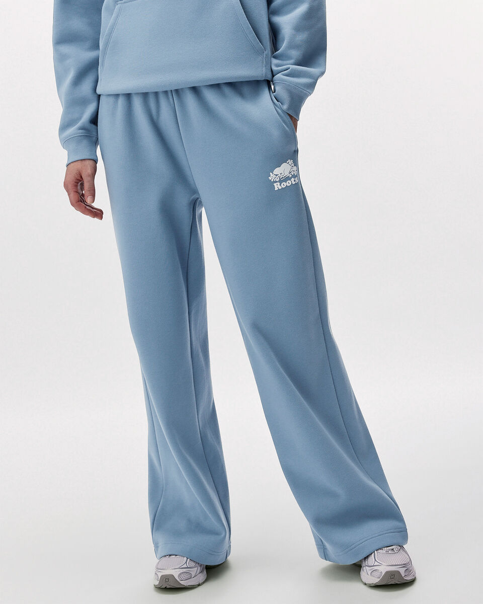 Organic Cooper Wide Leg Sweatpant