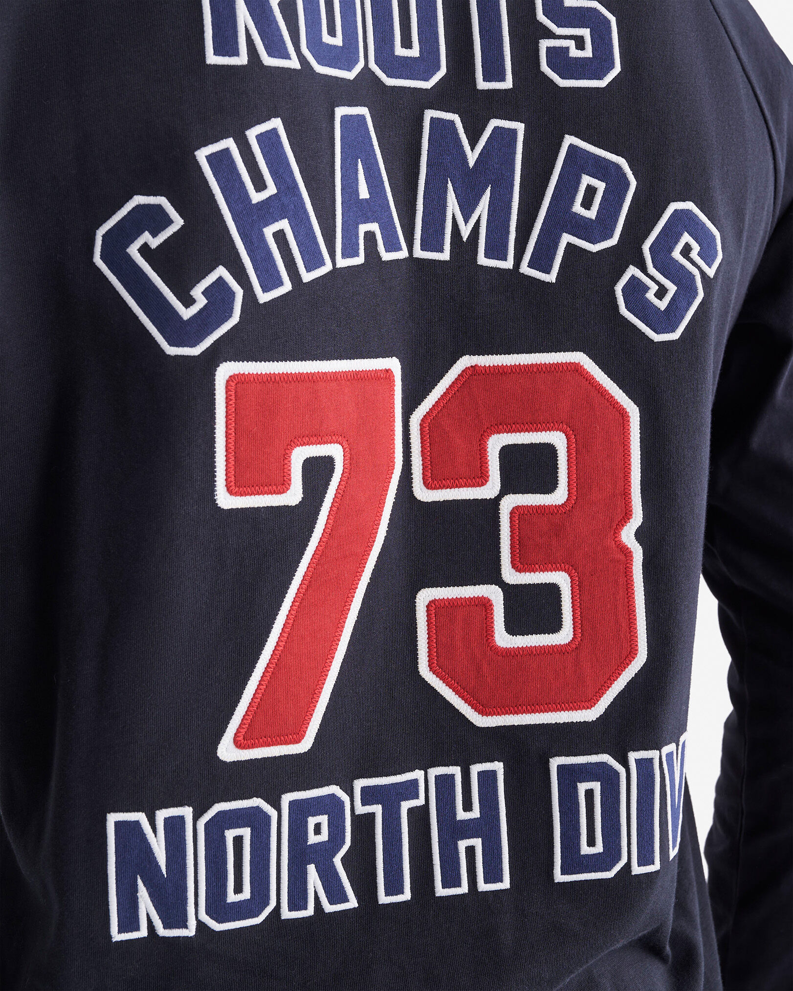 Mens 1973 Champs Raglan Long Sleeve T-Shirt