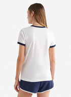 Womens Legacy Crest Ringer T-Shirt