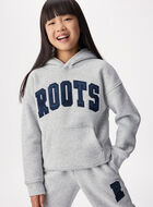 Kids Plaid Applique Hoodie