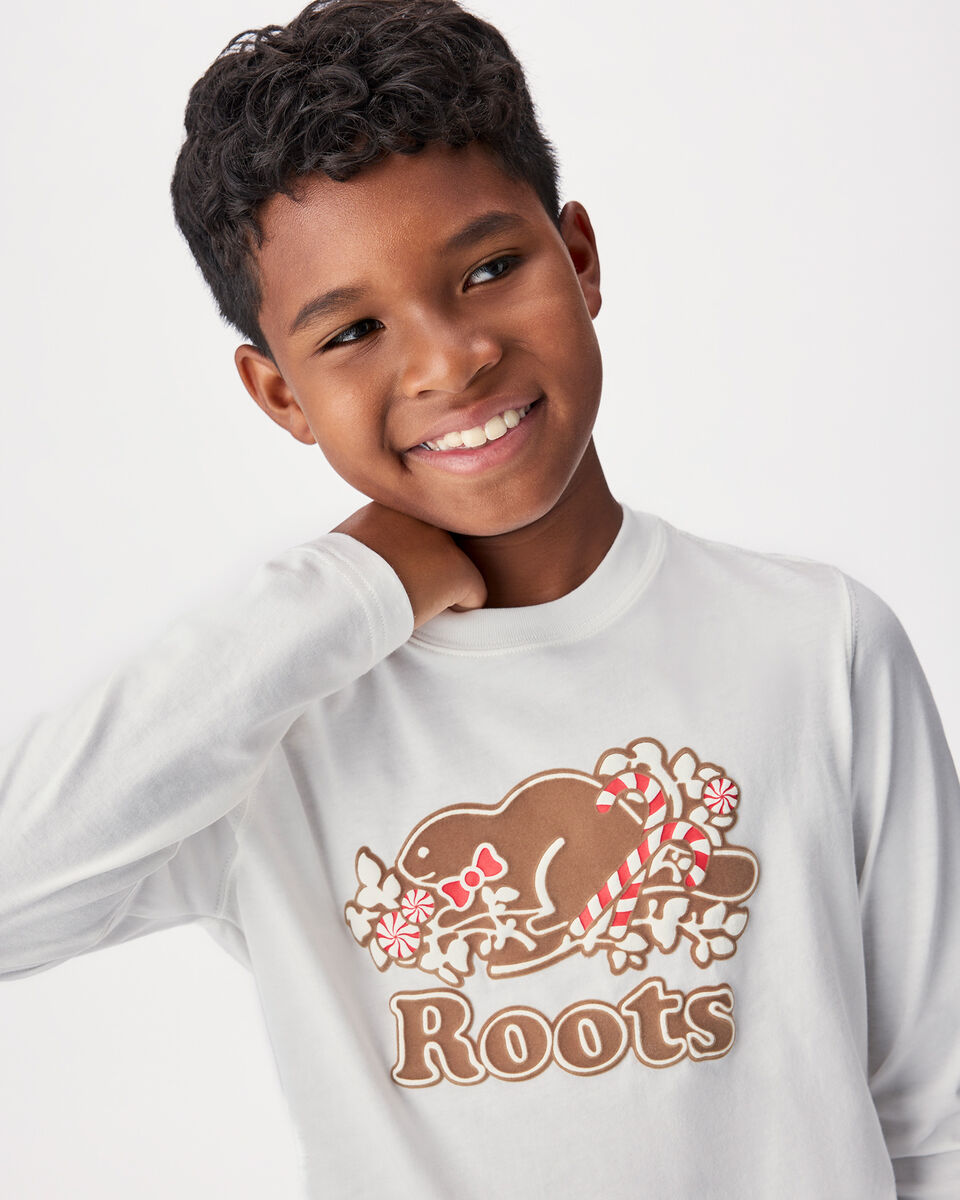 Kids Festive Cooper Long Sleeve T-Shirt