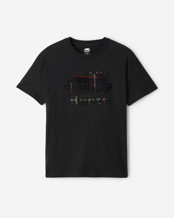 Mens Cooper Plaid Fill T-Shirt
