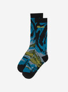 Adult Landscape Intarsia Sock