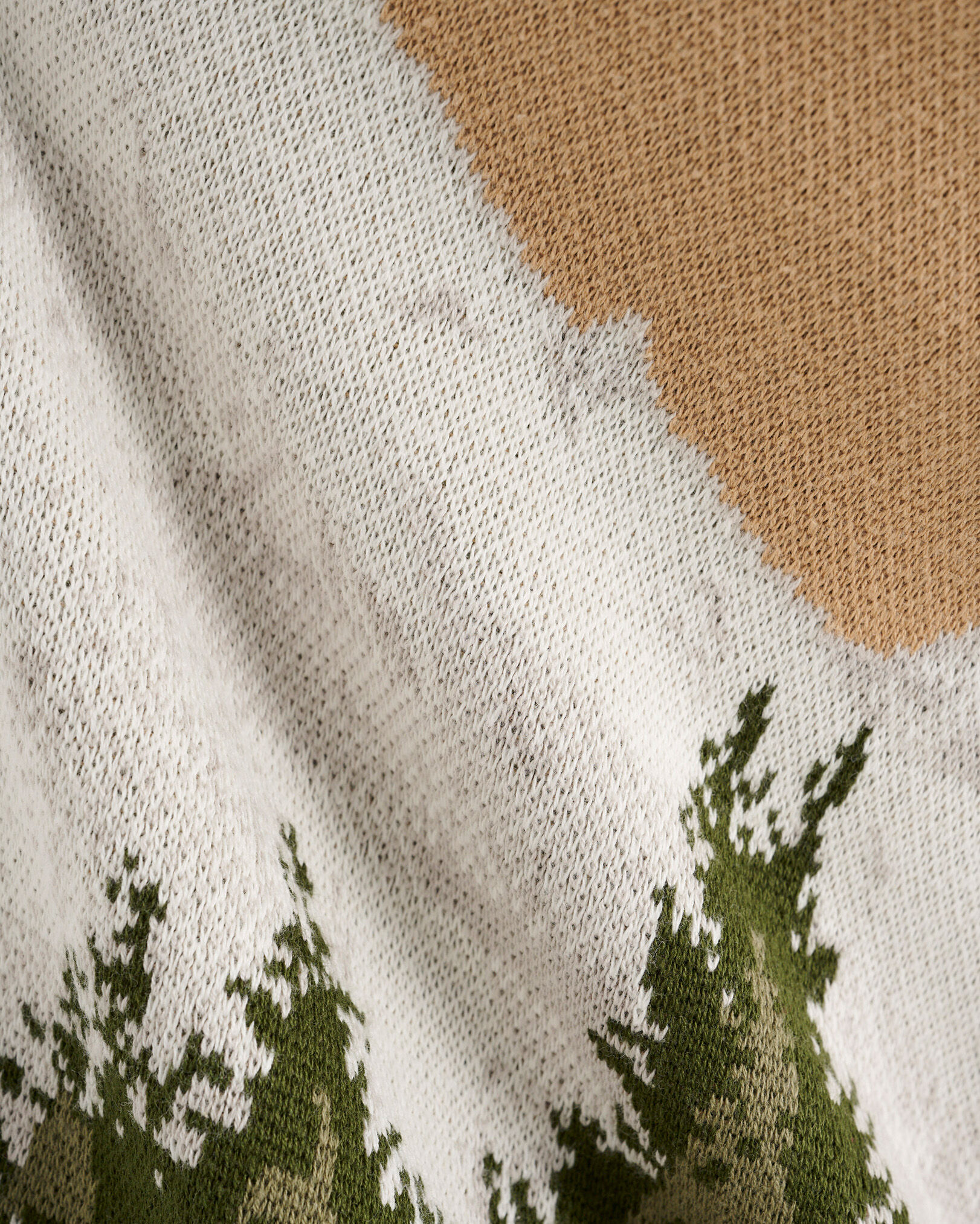 Landscape Intarsia Cardigan