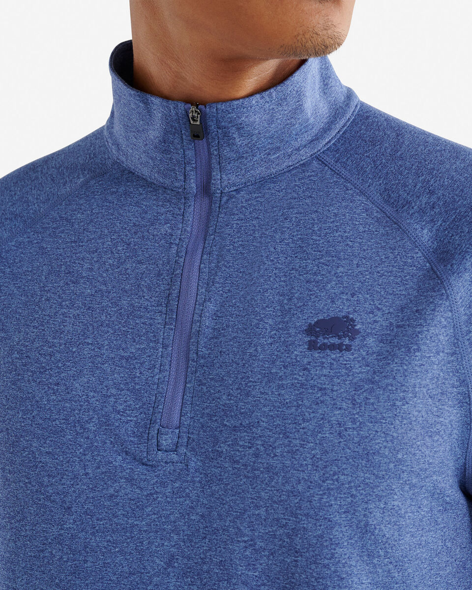 Chandail à demi-glissière en tricot Renew 
