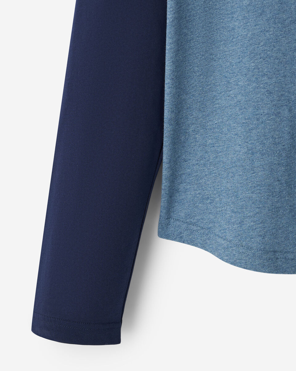 Mens Cooper Plaid Raglan Long Sleeve T-Shirt