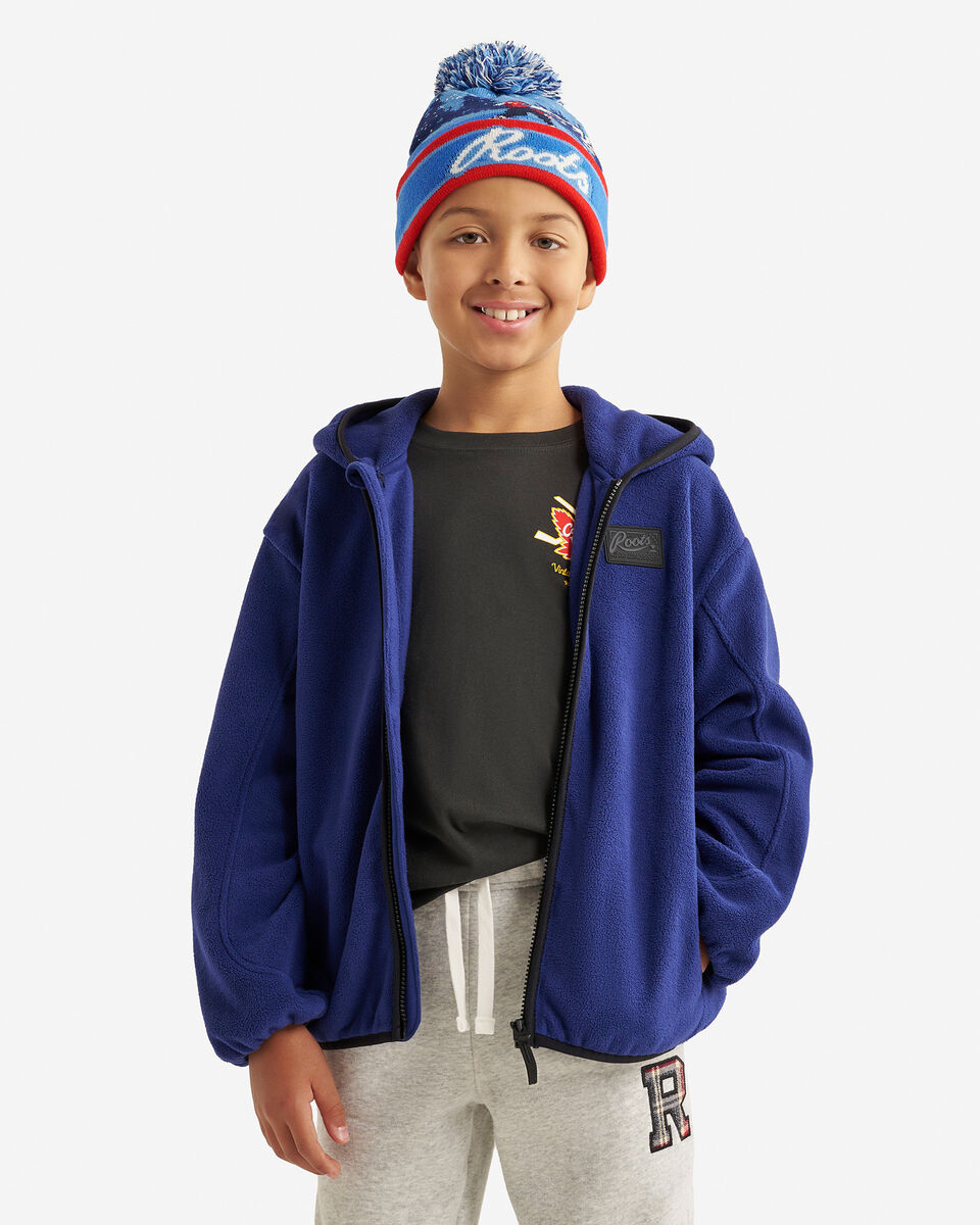 Kids Active Microfleece Full Zip Hoodie