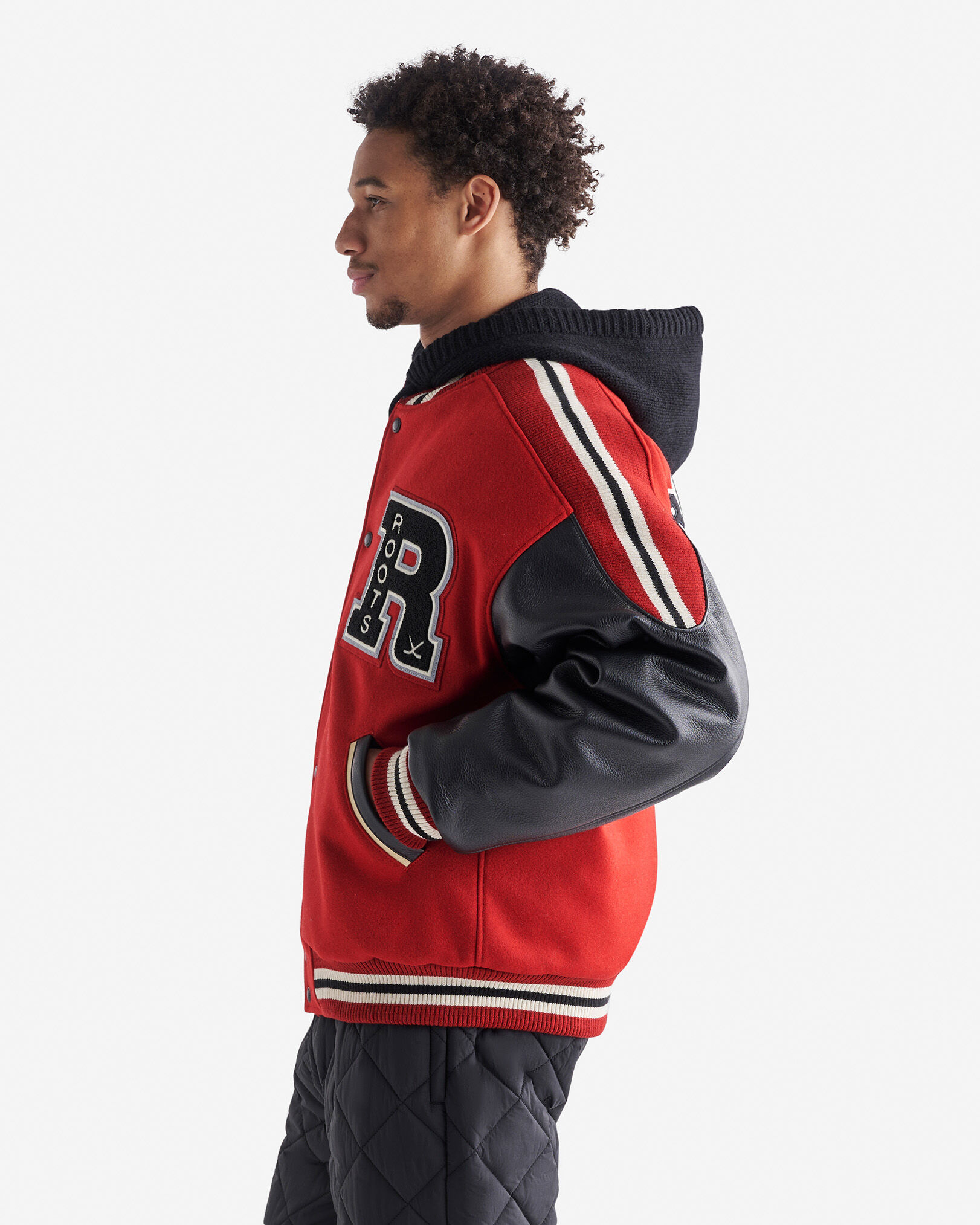 Roots hometown hockey jacket store