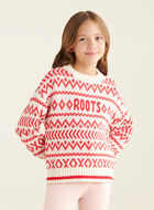 Kids Roots Fair Isle Sweater