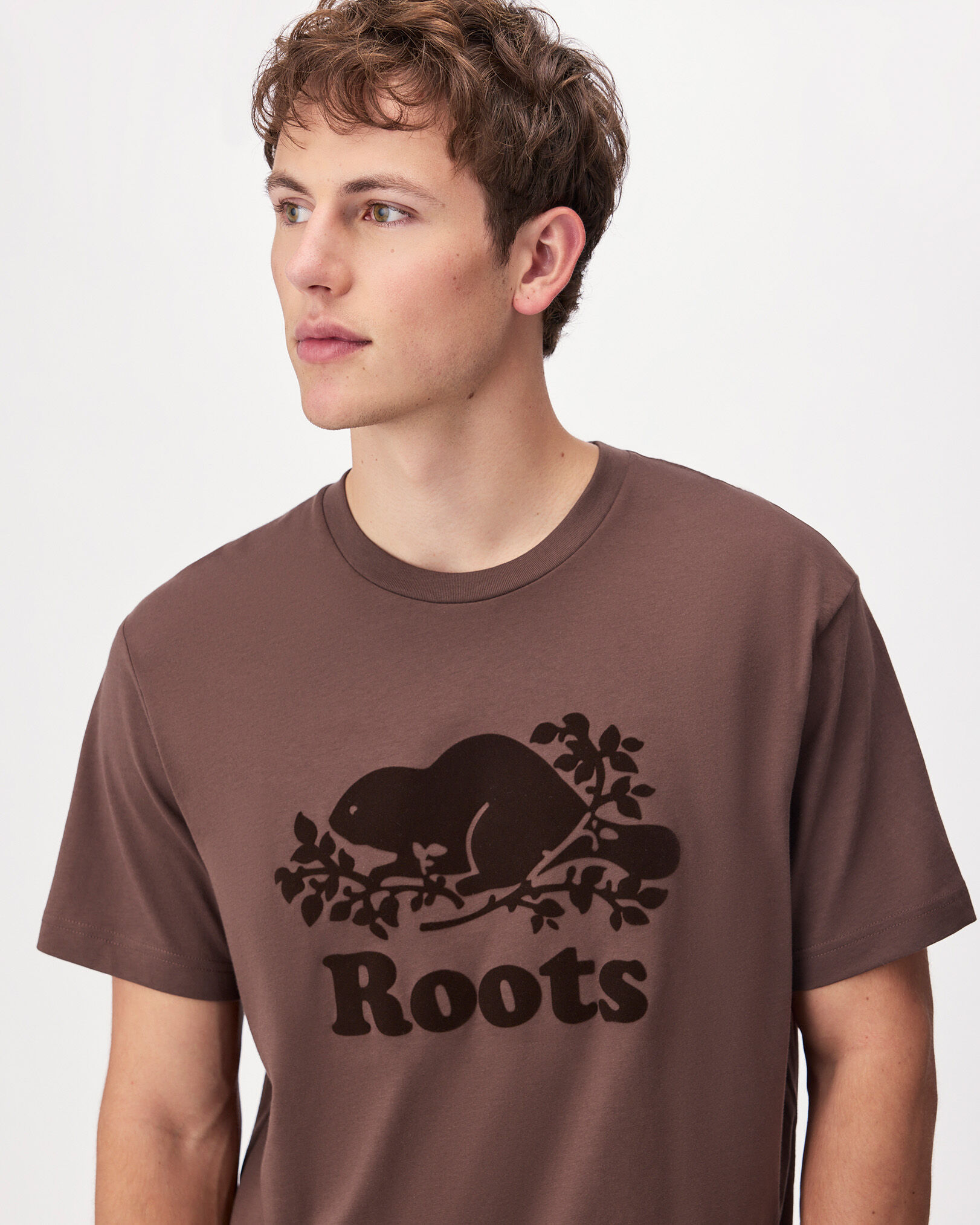T-shirt Cooper le castor en coton bio pour homme