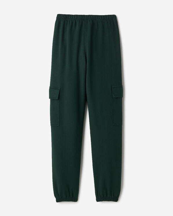 Pantalon cargo Cooper en molleton de coton bio