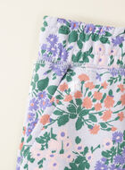 Short motif floral pour tout-petits
