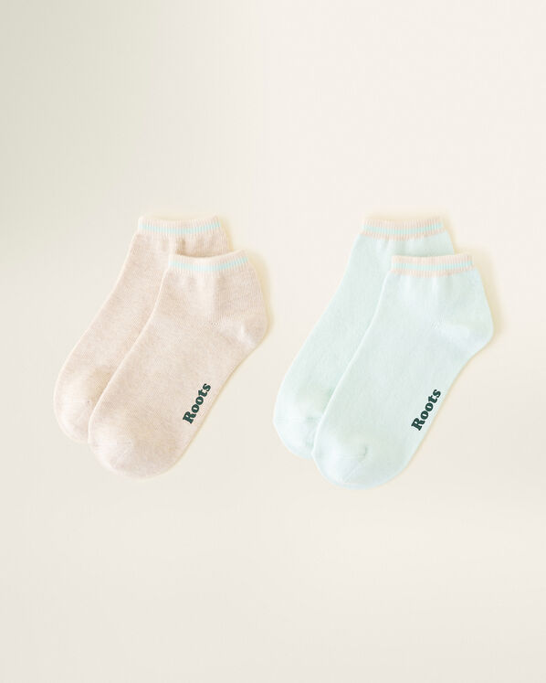 2 paires de chaussettes en coton Cabane pour adultes