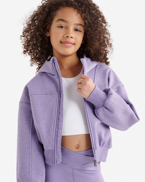 Girls Active Zip Hoodie