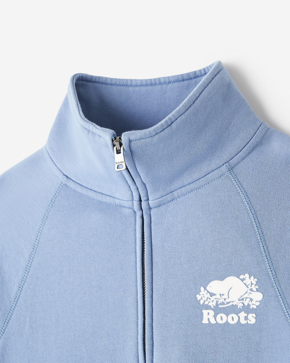Chandail à demi-glissière en coton bio Cooper 