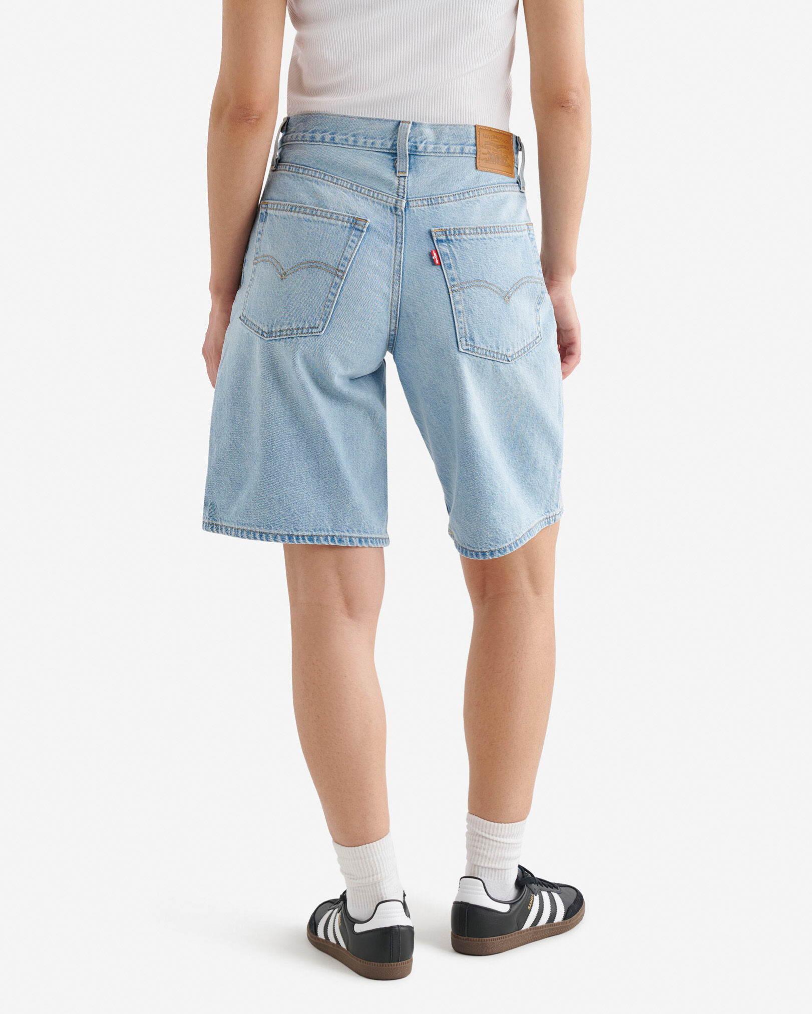Short ample en denim Levi’s pour femmes