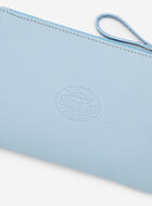 Pochette moyenne à glissière en cuir Nuage